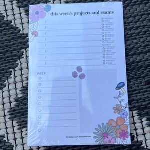 Erin Condren “This week’s projects and exams” Post-it Pad